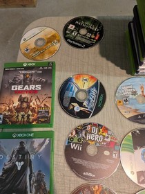 HUGE 133 Video Game Lot Nintendo Wii Xbox PS1 PS2 PS3 Dreamcast GameCube Games