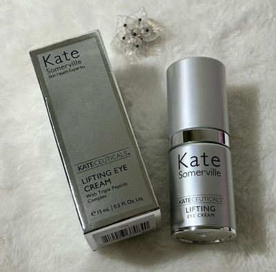 Kate Somerville KATECEUTICALS Lifting Eye Cream w/Triple Peptide 0.5 oz/15mL New