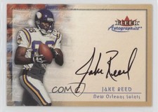 2000 Fleer Tradition Autographics Jake Reed Auto 11r9