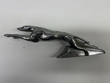 Vintage Fordlincoln Greyhound Hood Ornament - Leaping Greyhound