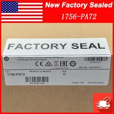 New Sealed AB 1756-PA72 SER C ControlLogix AC Power Supply