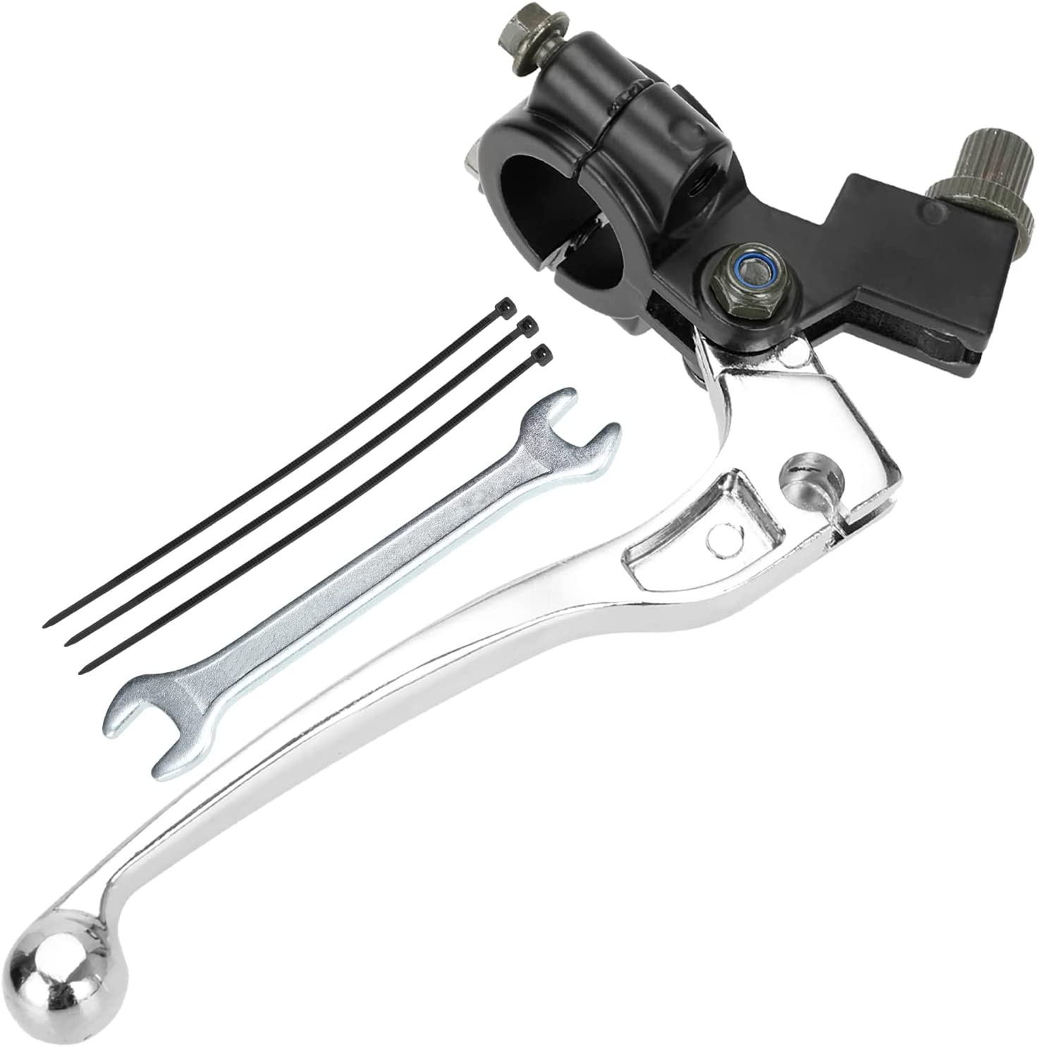 Mini Bike Brake Lever Kit Drum Brake Cable Shoes Replacement for Coleman CT200U 