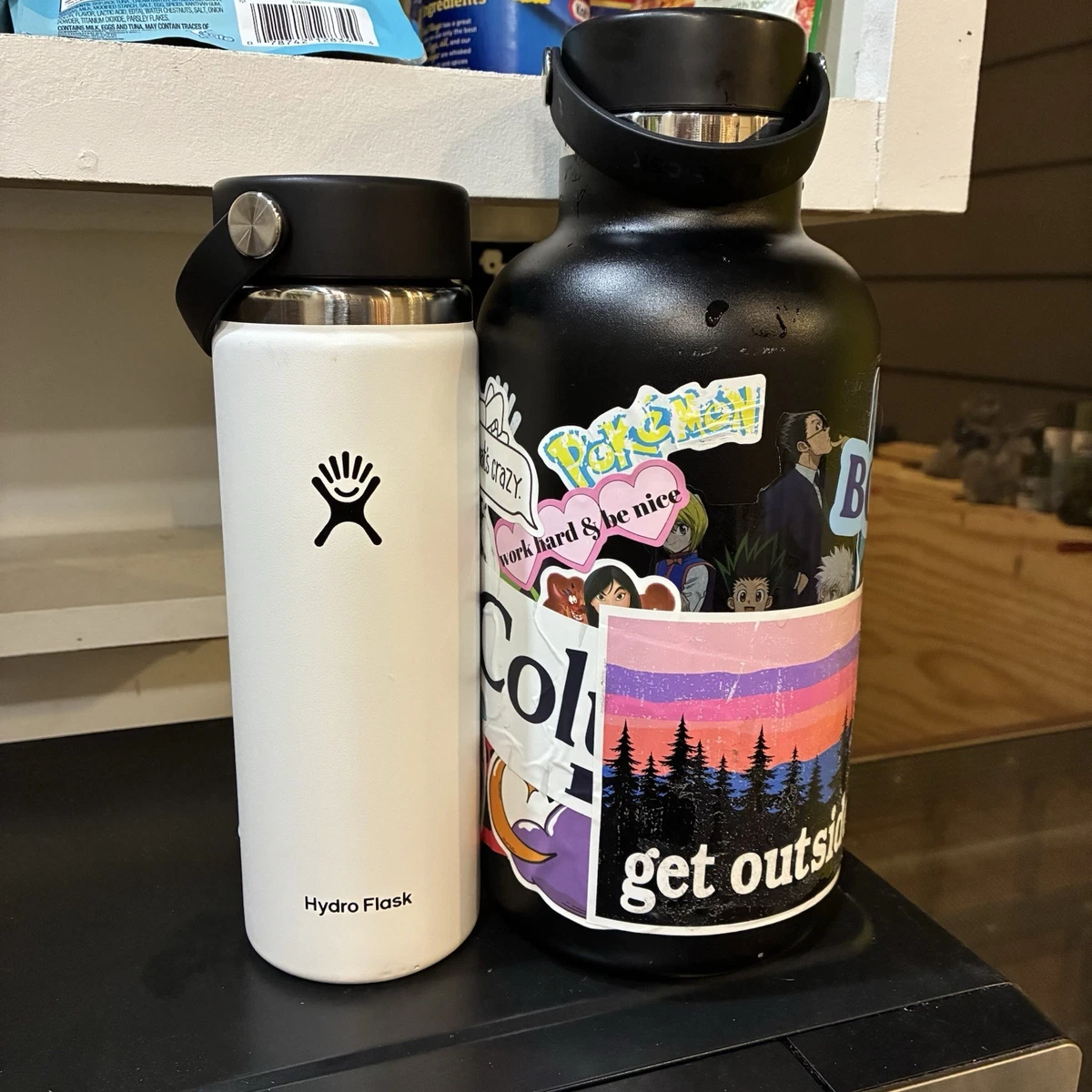 Hydro Flask Black Vacuum Water Bottles for sale | eBay