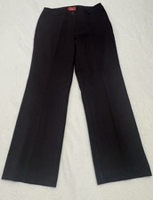Oscar de la Renta Women's Petite Dark purple Dress Pants Polyester Rayon Spandex