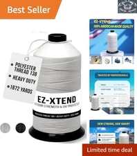 UV Resistant 100% Polyester Thread for Industrial Marine Applications - 8 oz