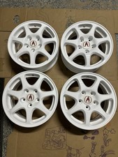 Acura Integra Type R OEM USDM  15” Wheels 5x114.3 DC2 DB8 EK9 USA SHIP White