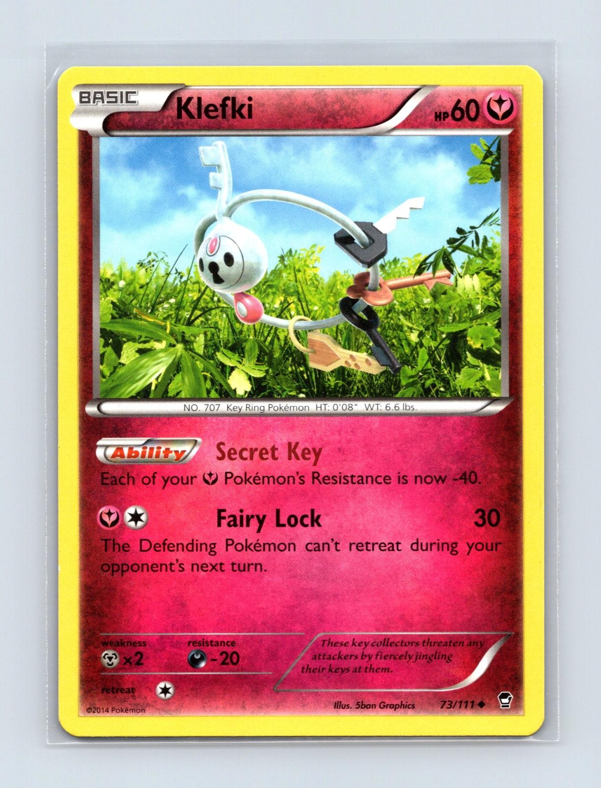 Klefki 73/111 Uncommon Furious Fists Pokemon Lightly Played