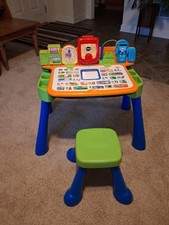 VTech Get Ready For School Learning Desk 5-in-1 Interactive Learning Center