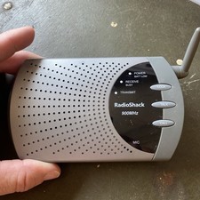 Radio Shack 43-3102 Wireless Intercom System SINGLE UNIT 900mhz Expandable WORKS