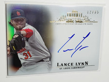 Lance Lynn - 2013 Topps Tribute Autograph 12/35 Signature #TA-LL Auto Cardinals