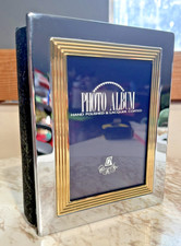 Vintage CRR Polished Silver Photo Picture Frame  Sleeved Album Fits 4x6" Photos