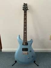 PRS SE CE 24 Standard Satin Electric Guitar Ice Blue Metallic Satin with Gig Bag