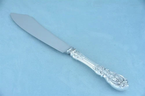 Reed & Barton Francis I Sterling 10-3/8" Cake Server w Bolster No Monogram
