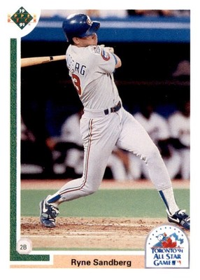 1991 Upper Deck Final Edition #93F Ryne Sandberg Chicago Cubs