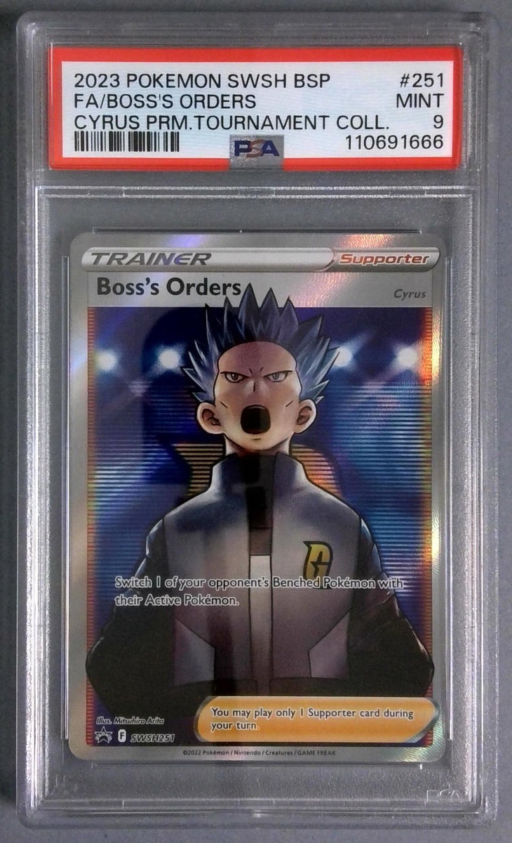 Boss's Orders (Full Art) SWSH251 SWSH: Sword & Shield Promo Cards