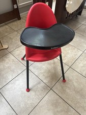 Baby Bjorn Folding High Chair, Red