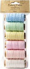 Baker'S Twine by Cotton Six Mini Spools in 20 Yards 