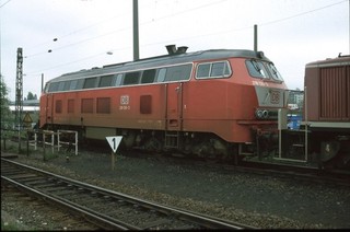 Originaldia DB 218 130 Hagen 5.5.1996