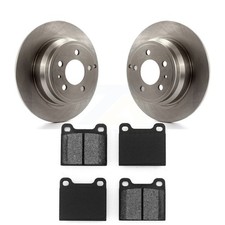 Rear Disc Brake Rotors And Semi-Metallic Pads Kit For Volvo C70 V70 K8S-101715