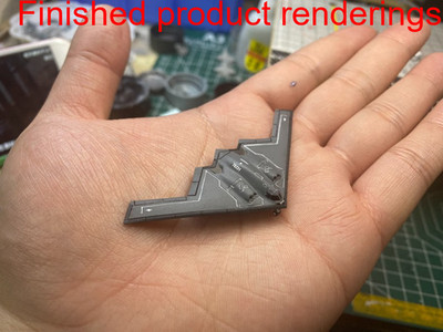 1/350/400/700 US B-2 ''Ghost'' stealth bomber 3D Printed Unpainted /1PC