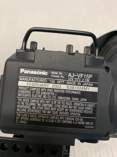 PANASONIC AJ-VF15P Viewfinder FREE SHIPPING - Picture 3 of 5