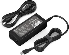 Replacement 65W USB C Laptop Charger Compatible with HP Chromebook and All 65W