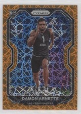 2020 Panini Prizm Rookie Lazer Prizm Damon Arnette #375 0a3