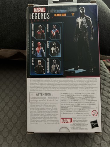 Spider-Man Marvel Legends Gamerverse Peter Parker Black Suit Figur Neu ohne Netz - Bild 4 von 4