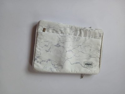 Kinmac Laptop Bag Cover for MacBook Air White Marble Computer Sleeve Case