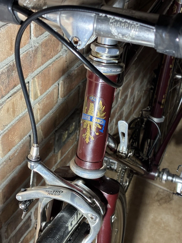 1984 Bianchi Limited 54 cm Bicicleta de Estrada – Aço Tange – Principalmente Original - Pronta para Passar - Imagem 3 de 4