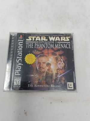 PlayStation Star Wars Episode 1 Phantom Menace Game