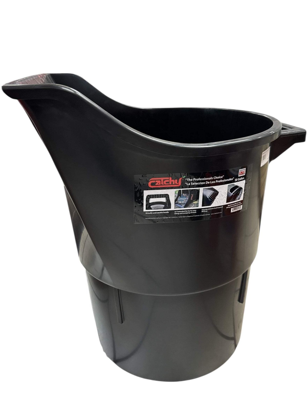CC3011 – Catchy 30 Gallon Trash Can (28" High x 22" Wide)