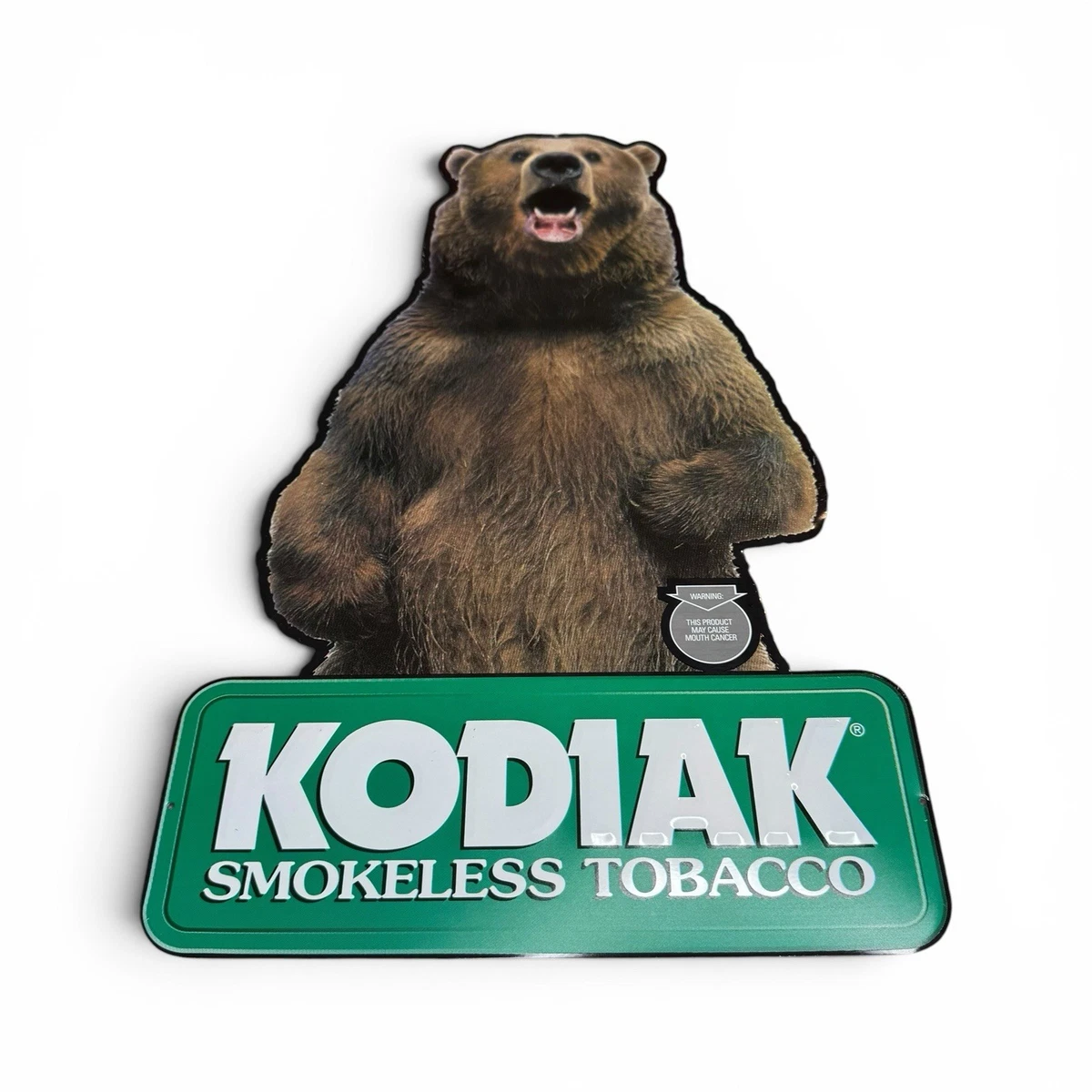 Kodiak Tobacco In Collectible Tobacco Signs for sale