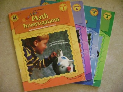 Real Life Math Investigations (Authentic Problem-Solving Activities)