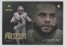 2021 Panini Luminance Lights Out Dak Prescott #LO-13 5sb