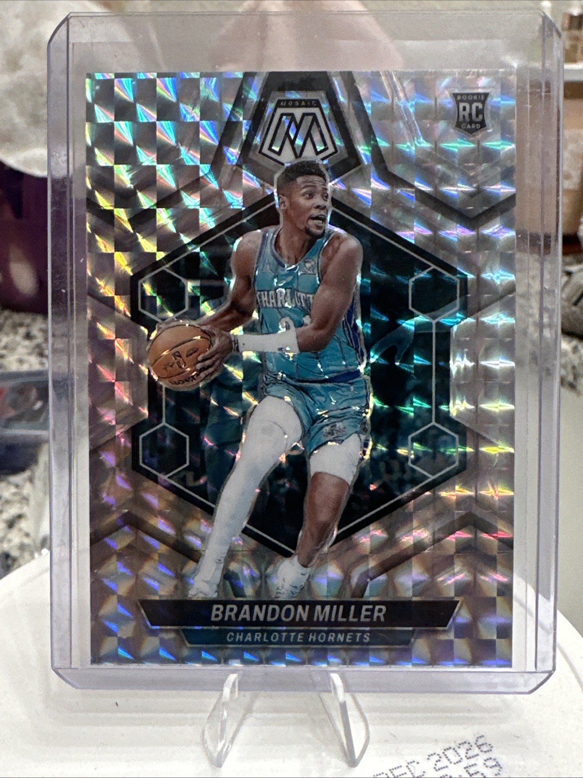 2023-24 Panini Mosaic - Rookies Brandon Miller #202 Mosaic Prizm (RC)