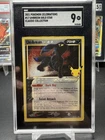 2021 Pokemon Celebrations Umbreon Gold Star Classic Collection Series #17 SGC 9