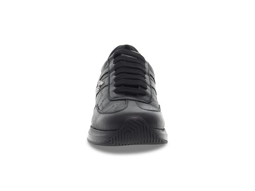Sneakers Paciotti 66923SNA N in nappa stampato nero - Scarpe Uomo - Picture 4 of 5