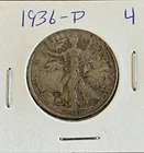 1936-P Walking Liberty Half Dollar 90% Silver