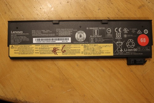 Original Akku ext Lenovo Thinkpad X240 X250 X260 T440 T450 T460 12/24 Wh (50%) 6