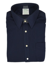 Brooks Brothers Milano Ultra Fine Japanese Fit 14.5-32 Point Collar NWT 168.00