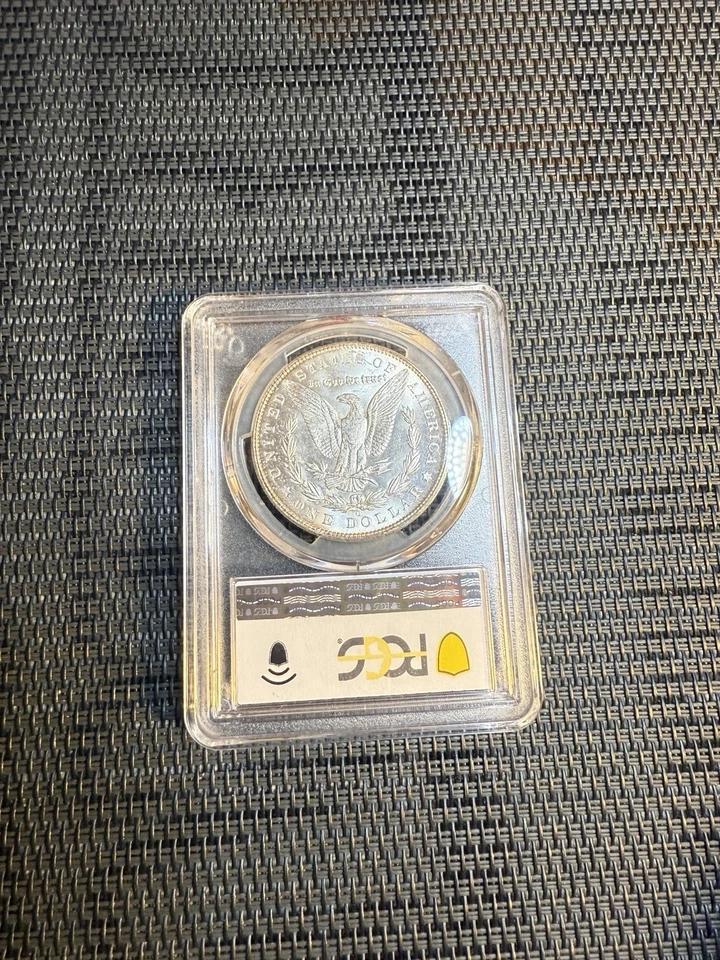 Dólar de plata Morgan MS65 1904-O $1 GRADUACIÓN PROFESIONAL COMO NUEVO DE Nueva Orleans Foto 2 de 2