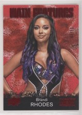 2021 Upper Deck AEW All Elite Wrestling Main Features Red 46/50 Eden Stiles 9l4