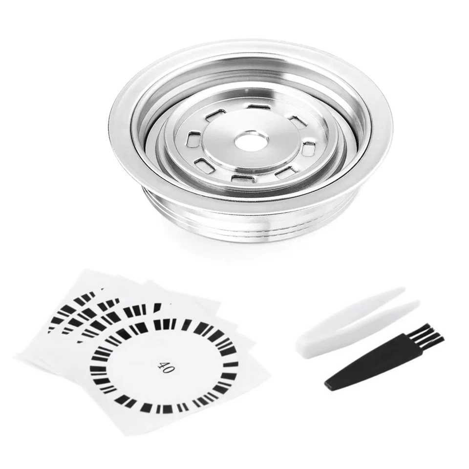 Nuevo adaptador de cápsula de café plateado para Nespresso reutilizable G-Cup para Vertuo z Foto 3 de 4