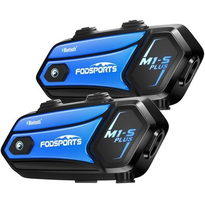 Fodsports M1-S Plus Motorcycle Bluetooth Headset with Customized HRSQS Speake...