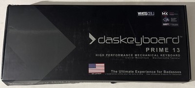 DasKeyboard Prime 13 Backlit Cherry MX Brown Mechanical Keyboard DKP13-PRMXT00