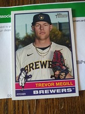 Trevor Megill 2025 Topps Heritage  #210. Milwaukee Brewers.