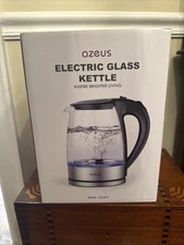 AZEUS 1.9 Quart Electric Water Boiler Fast Boiling Stylish Design Safe Use