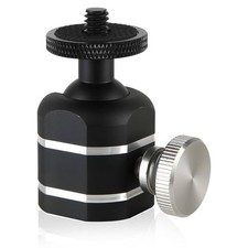 1 PC Mini Ball Head Universal Tripod Camera Screw Mount Loads To 10 LBS