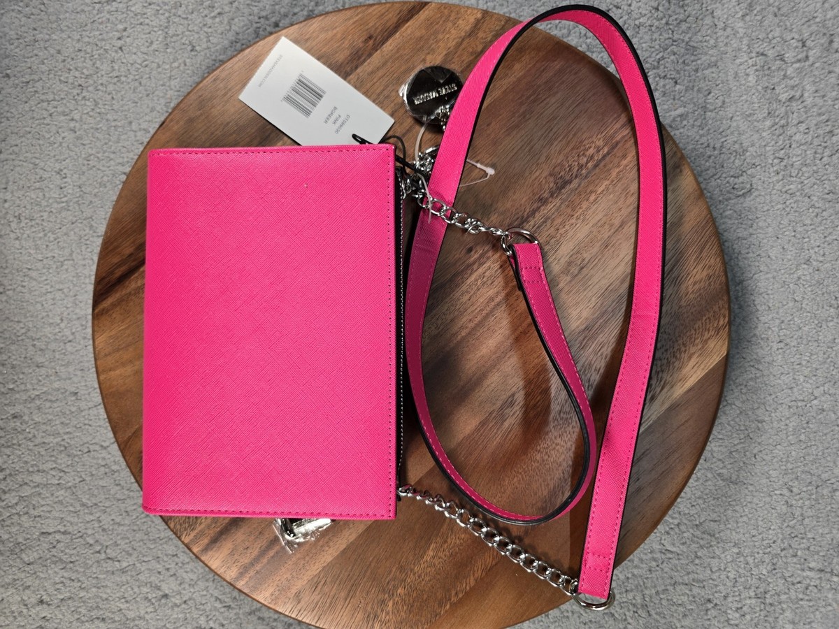 Steve Madden Crossbody Double Sided Wallet Purse Gold Color